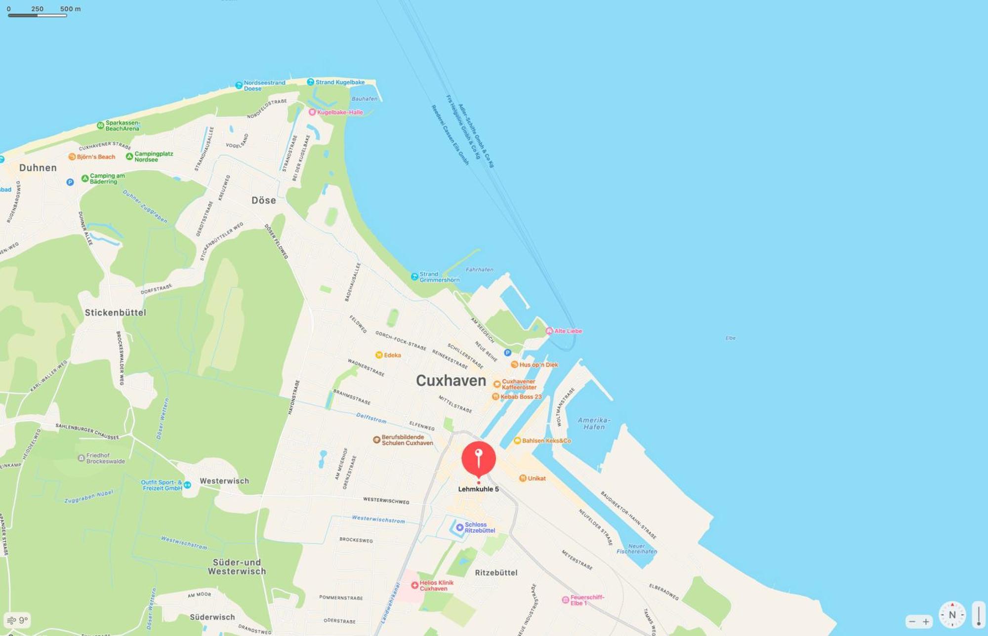 Kuestenliebe Cuxhaven 3 Ngoại thất bức ảnh